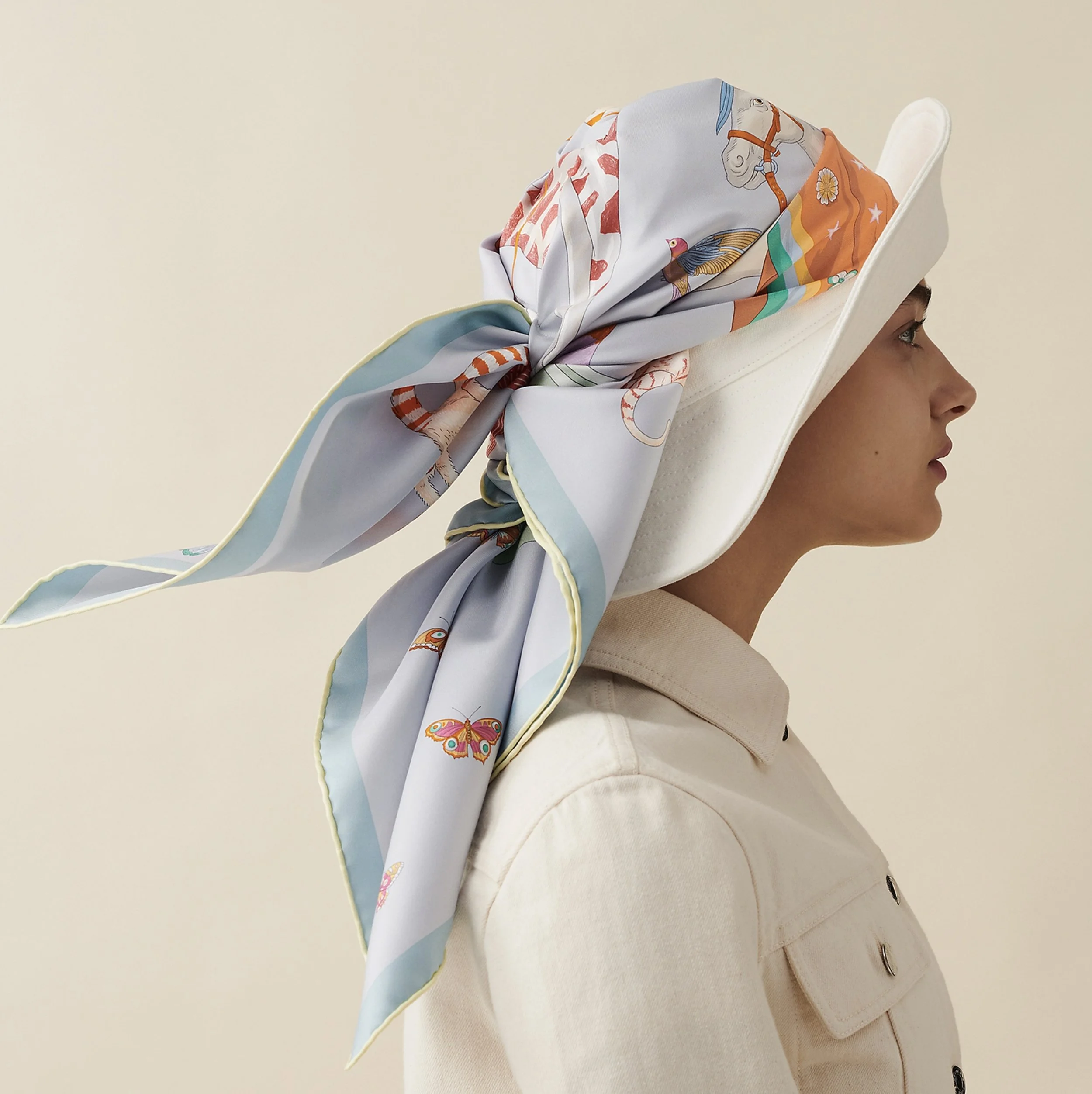 HERMES ツイリー 「Hermes Story」 Hermès Story Twilly | Hermès Mainland China